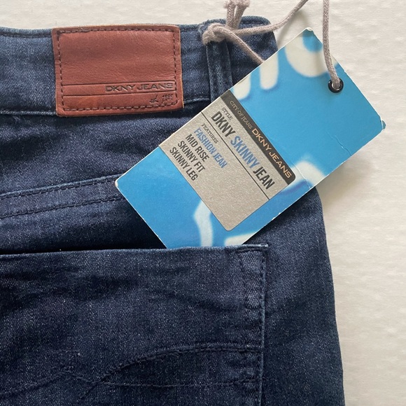 DKNY Skinny Jeans Size 10 New - Picture 4 of 7